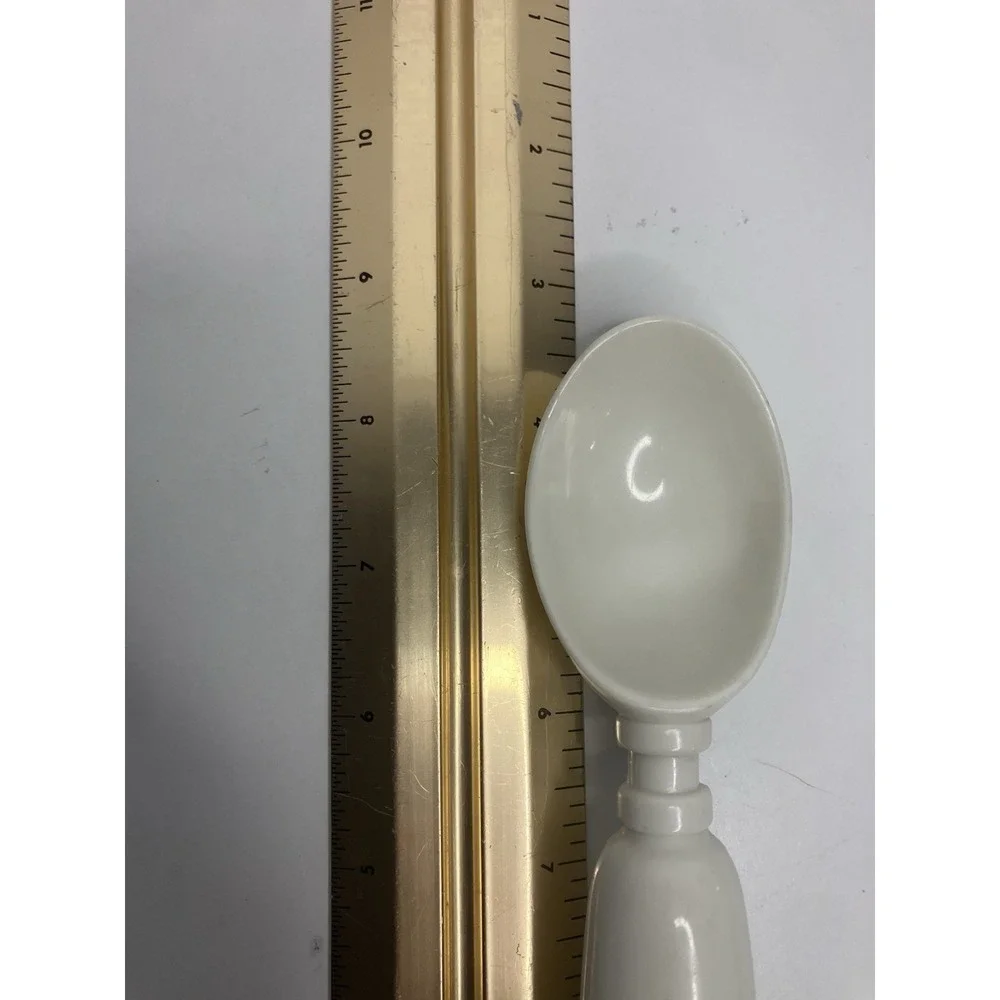 VTG Promotional Smucker's Ice Cream Scoop Durable White Plastic Retro Kitchen